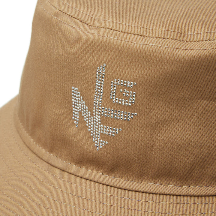 New Era หมวกรุ่น New Era Rhinestone Khaki Bucket 01 Cap