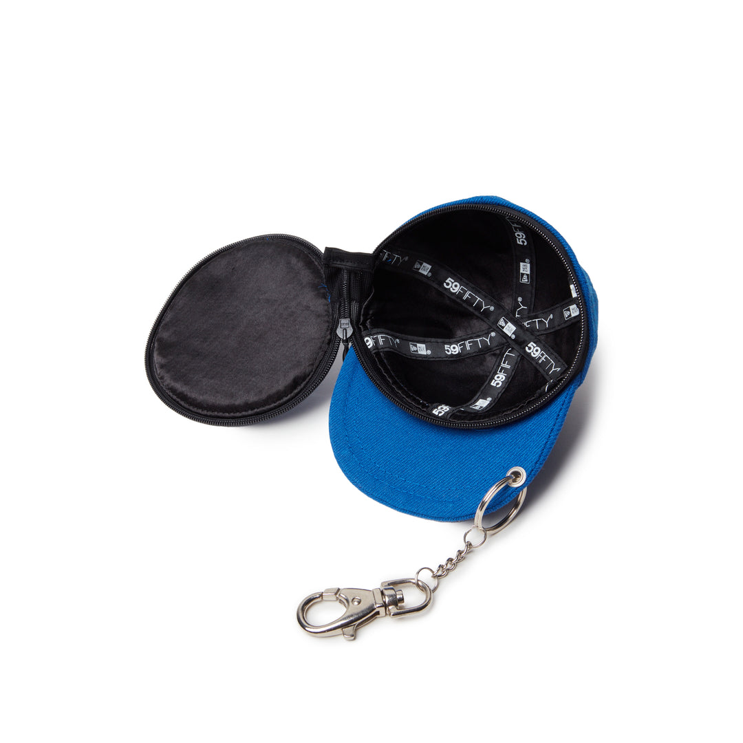 New Era กระเป๋าพร้อมพวงกุญแจรุ่น New Era Core Black And Royal Key Chain Eco Bag