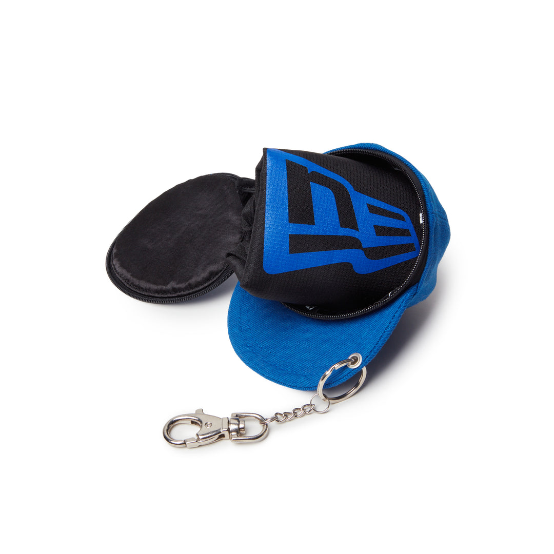 New Era กระเป๋าพร้อมพวงกุญแจรุ่น New Era Core Black And Royal Key Chain Eco Bag