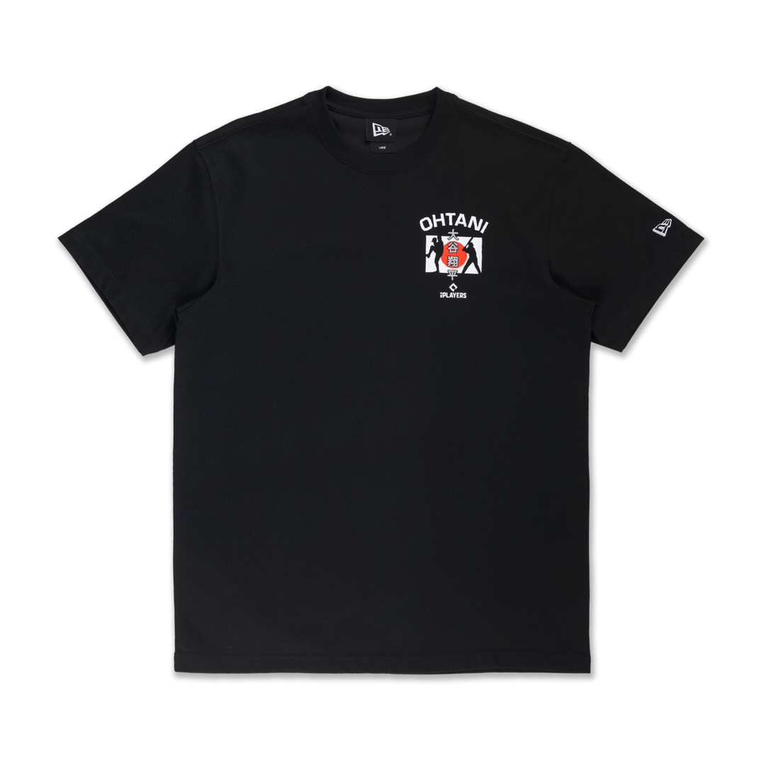 New Era เสื้อยืดแขนสั้นรุ่น Los Angeles Dodgers Mlb Ohtani 002 Black Short Sleeve Tee