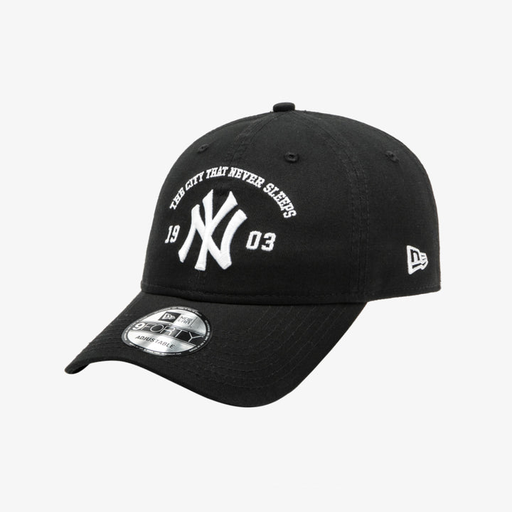 New Era หมวกรุ่น New York Yankees Mlb City Slogan Black 9Forty Unst Cap