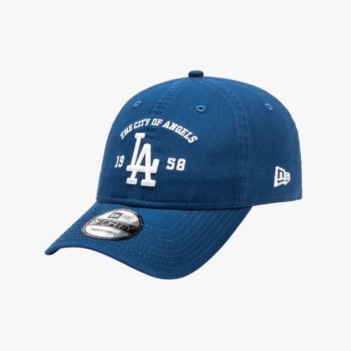 New Era หมวกรุ่น Los Angeles Dodgers Mlb City Slogan Song Bird Blue 9Forty Unst Cap