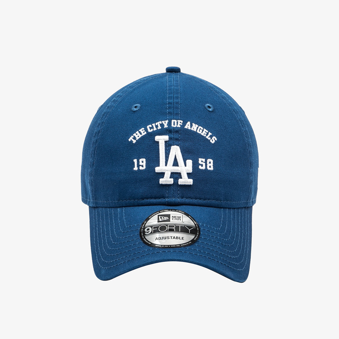 New Era หมวกรุ่น Los Angeles Dodgers Mlb City Slogan Song Bird Blue 9Forty Unst Cap