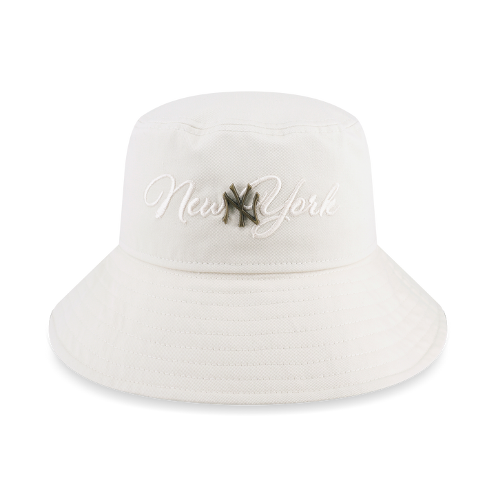 New Era หมวกรุ่น New York Yankees MLB Metal Crest Bucket 01