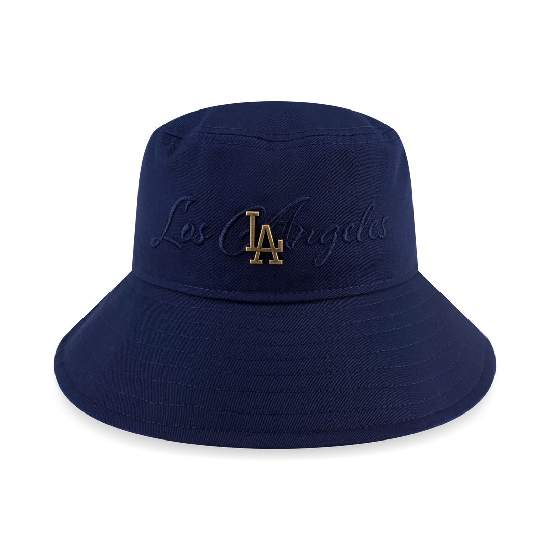 New Era หมวกรุ่น Los Angeles Dodgers MLB Metal Crest Bucket 01