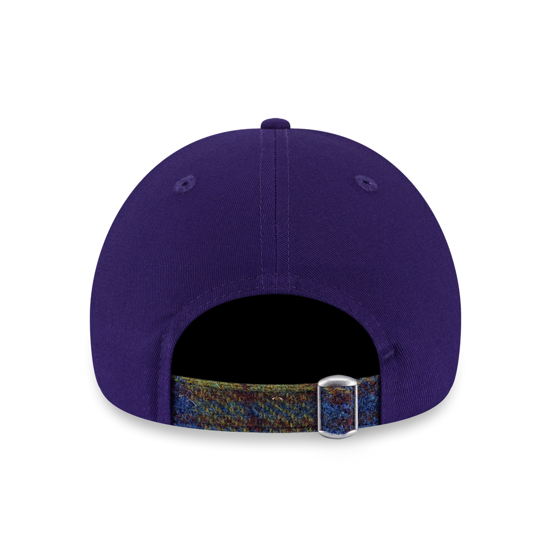 New Era หมวกรุ่น Los Angeles Dodgers Harris Tweed Purple 9FORTY Unstructured Cap