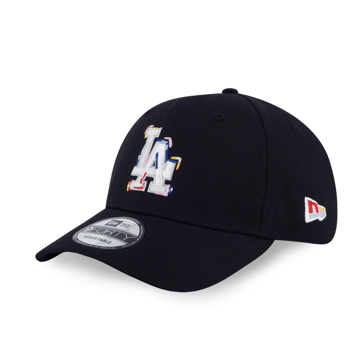 New Era หมวกรุ่น Los Angeles Dodgers Tint Brush Black 9FORTY Cap