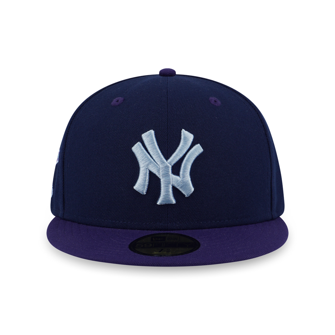 New Era หมวกรุ่น 59FIFTY Pack - Stellar Shadows New York Yankees Cooperstown Oceanside Blue 59FIFTY Cap