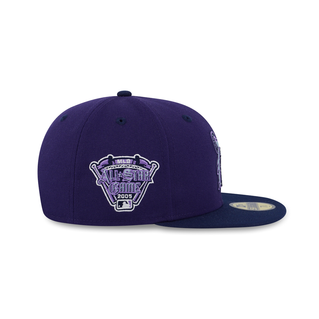 New Era หมวกรุ่น 59FIFTY Pack - Stellar Shadows Detroit Tigers Cooperstown Oceanside Blue 59FIFTY Cap