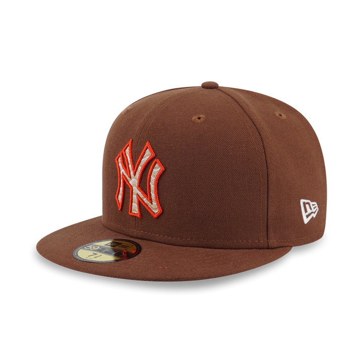 New Era หมวกรุ่น 59FIFTY Pack - Smoky Sizzle New York Yankees Cooperstown Toffee 59FIFTY Cap