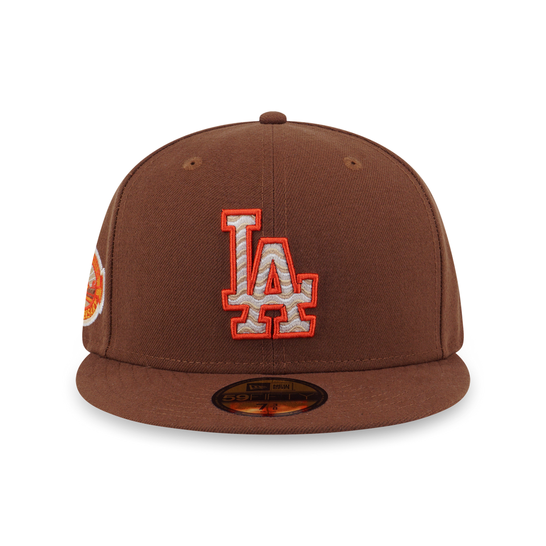 New Era หมวกรุ่น 59FIFTY Pack - Smoky Sizzle Los Angeles Dodgers Cooperstown Toffee 59FIFTY Cap