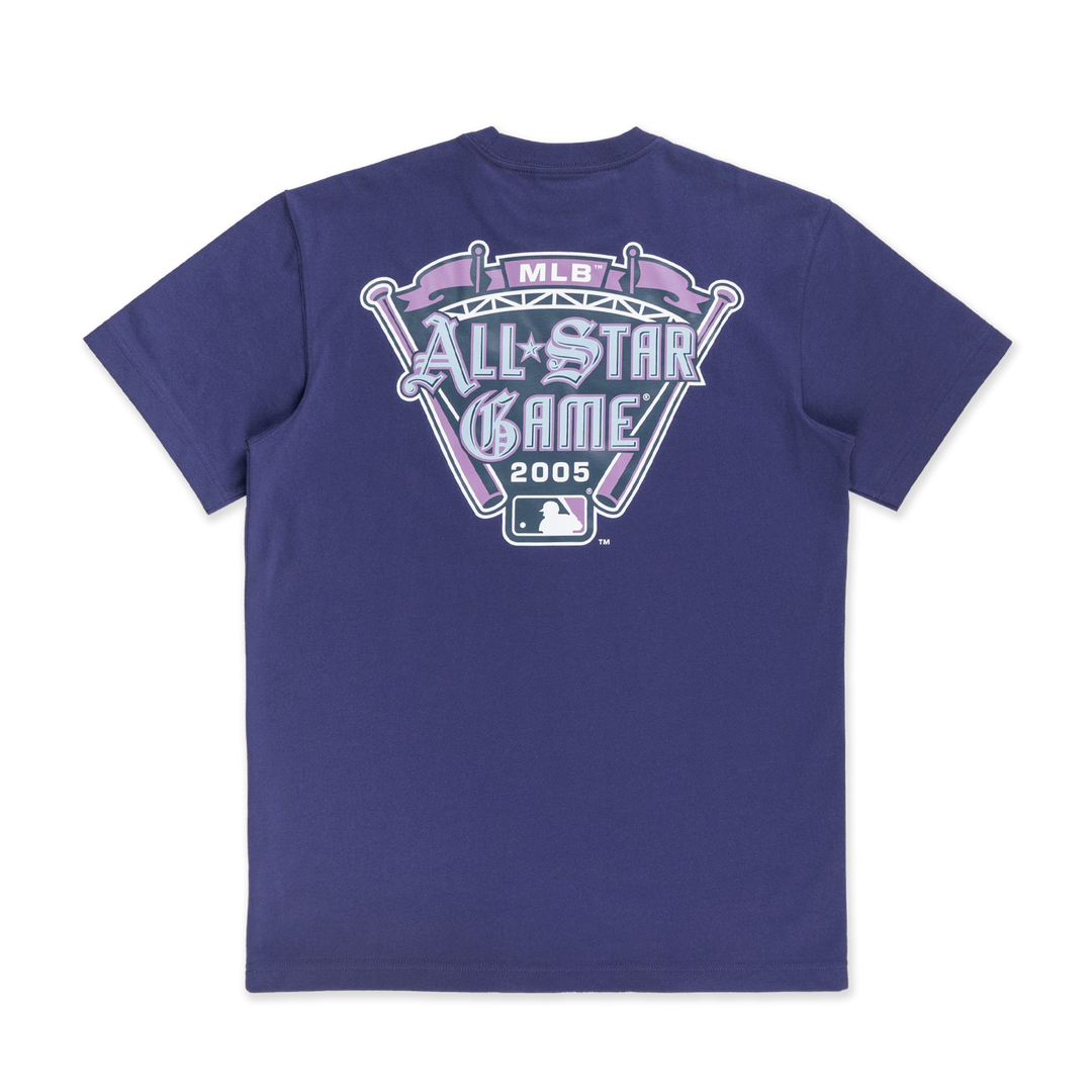 New Era เสื้อยืดแขนสั้นรุ่น 59FIFTY Pack - Stellar Shadows Detroit Tigers Cooperstown Purple Short Sleeve T-Shirt