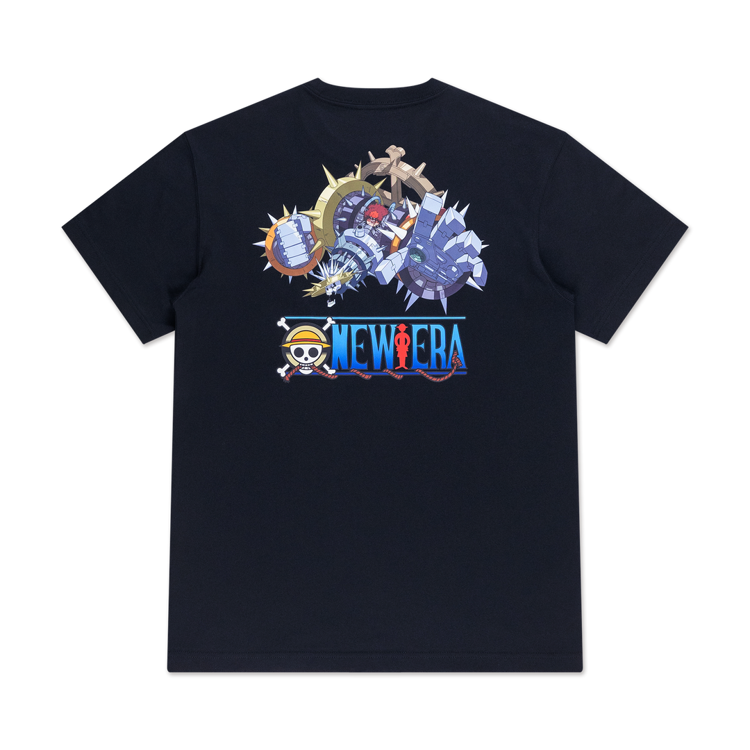 New Era เสื้อยืดแขนสั้นรุ่น New Era x One Piece Gear 5 Magnet Fruit Black Short Sleeve Tee