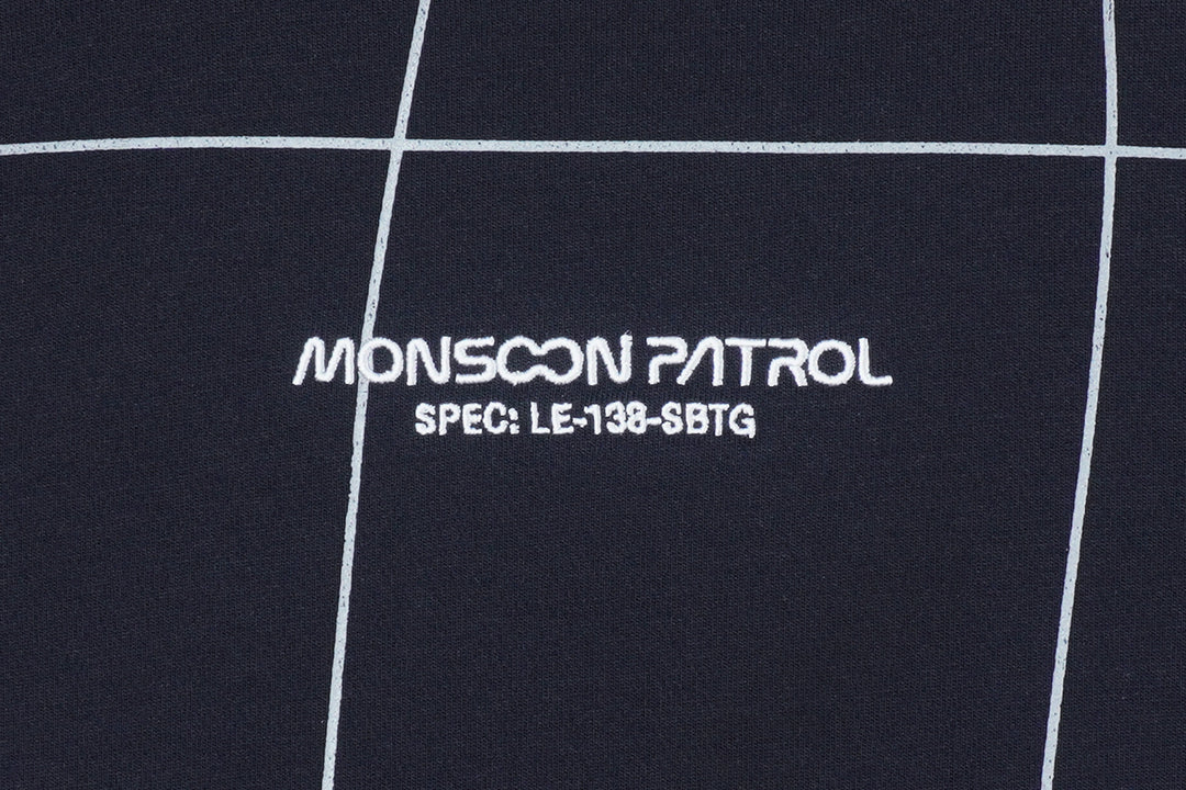 New Era เสื้อยืดแขนสั้นรุ่น New Era X Monsoon Patrol Monsoon Patrol Black Short Sleeve Tee