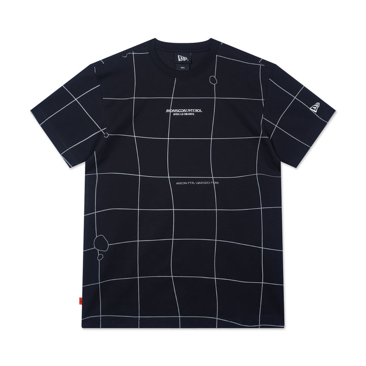 New Era เสื้อยืดแขนสั้นรุ่น New Era X Monsoon Patrol Monsoon Patrol Black Short Sleeve Tee