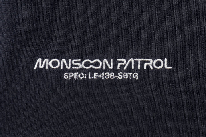 New Era เสื้อยืดแขนสั้นรุ่น New Era X Monsoon Patrol Monsoon Patrol Black Short Sleeve Tee