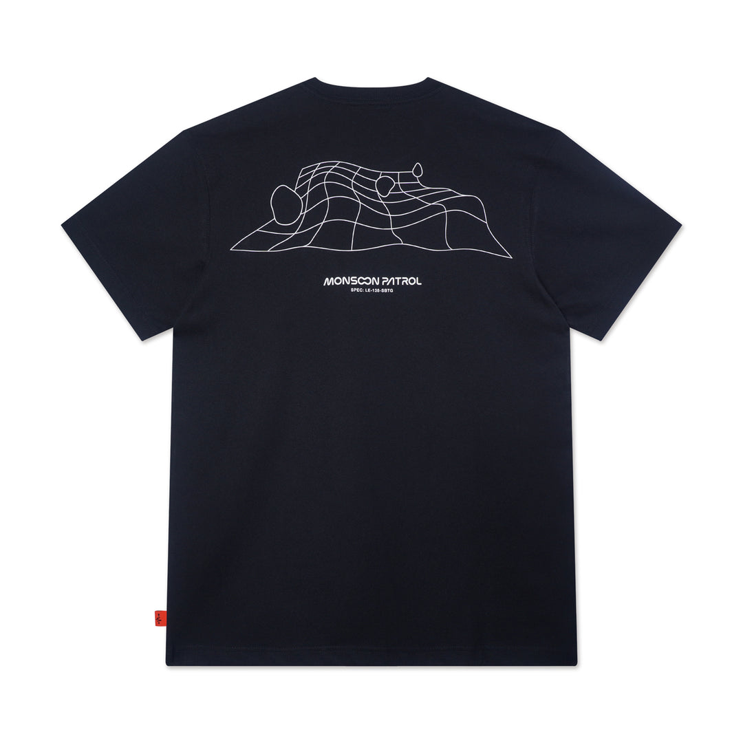 New Era เสื้อยืดแขนสั้นรุ่น New Era X Monsoon Patrol Monsoon Patrol Black Short Sleeve Tee