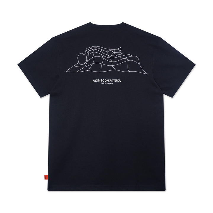 New Era เสื้อยืดแขนสั้นรุ่น New Era X Monsoon Patrol Monsoon Patrol Black Short Sleeve Tee