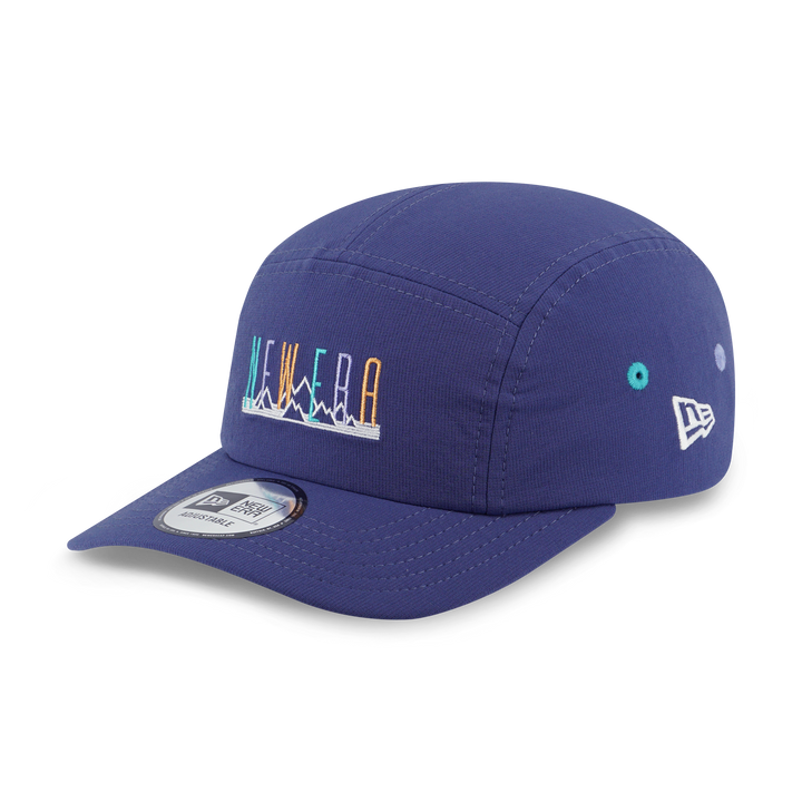 New Era หมวกรุ่น New Era Springtime Rhythm Ink Purple Camper Cap