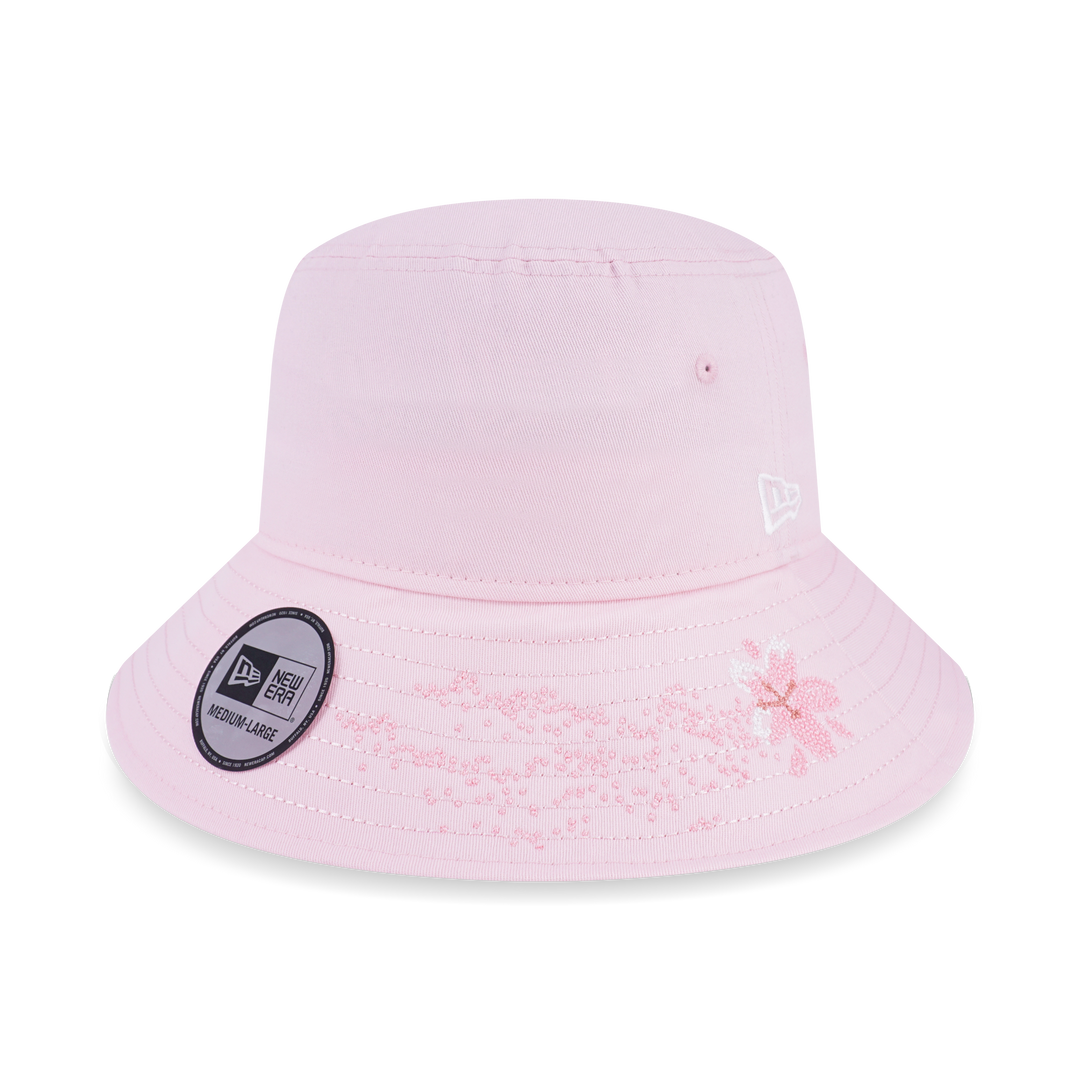 New Era หมวกรุ่น New Era Floral Pink Bucket 03