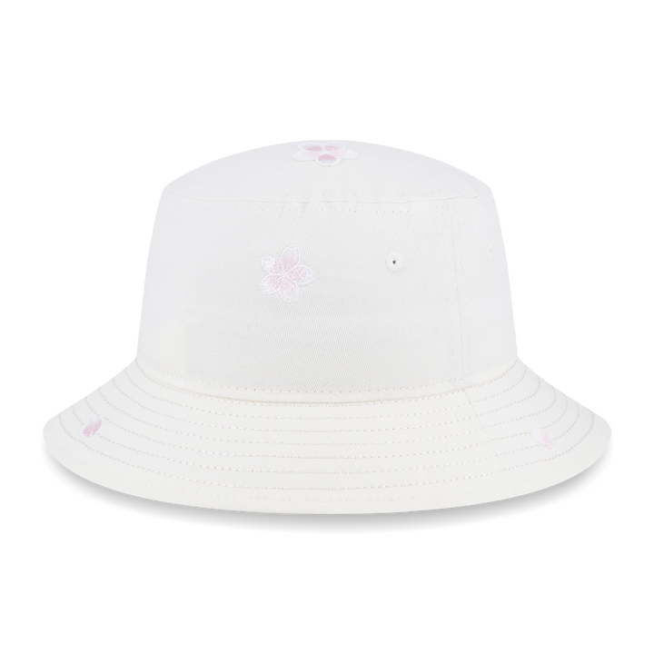 New Era หมวกรุ่น New Era Floral Chrome White Bucket 01