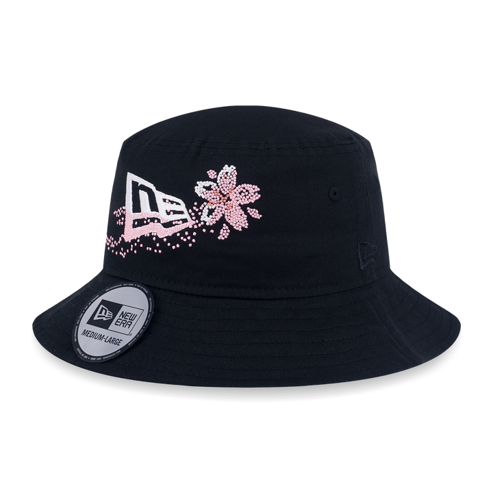 New Era หมวกรุ่น New Era Floral Black Bucket 01