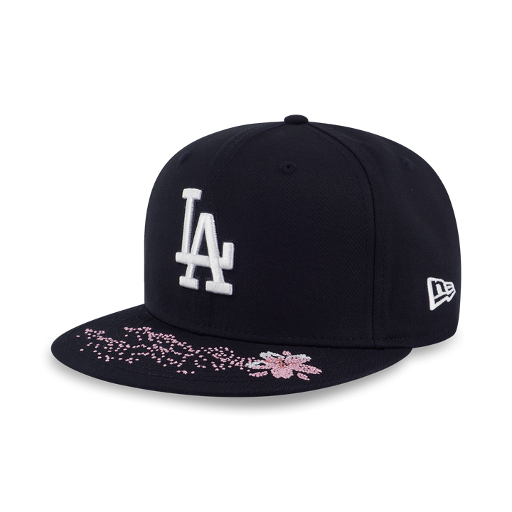 New Era หมวกรุ่น Los Angeles Dodgers Floral Black 9FIFTY Cap