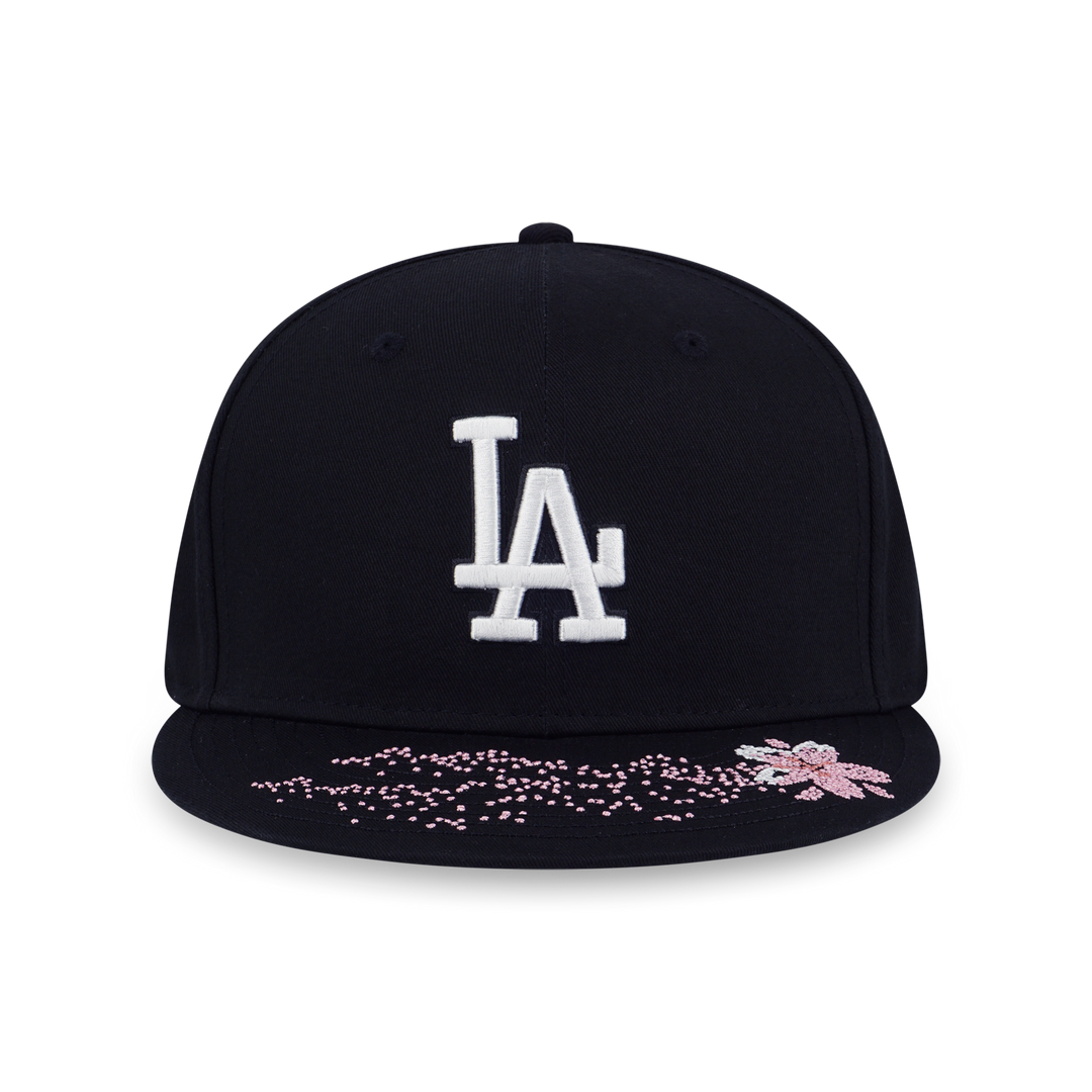 New Era หมวกรุ่น Los Angeles Dodgers Floral Black 9FIFTY Cap