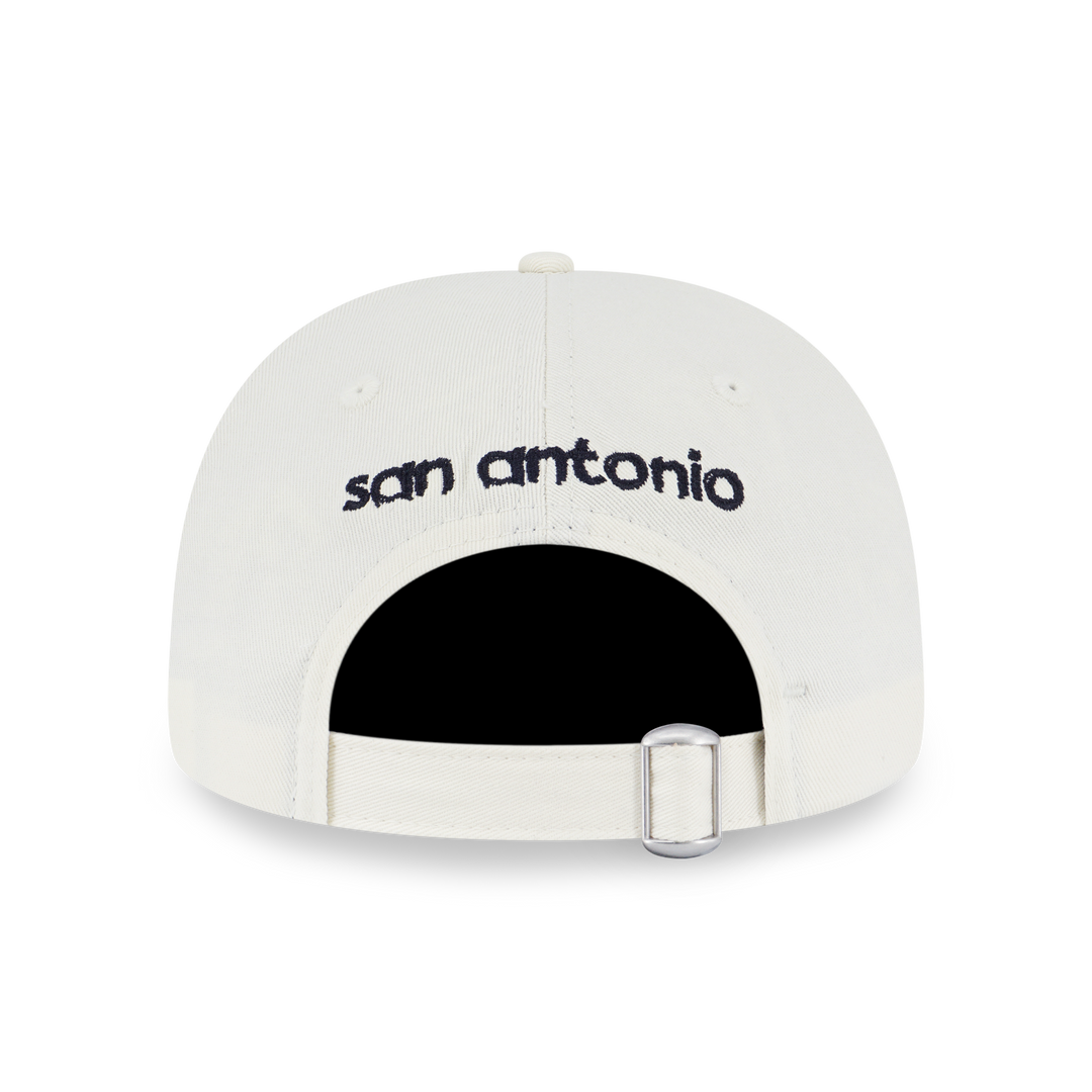 New Era หมวกรุ่น San Antonio Spurs NBA Doodles Chrome White 9FORTY A-Frame Strapback Cap