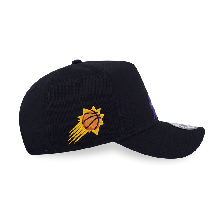 New Era หมวกรุ่น Phoenix Suns NBA Doodles Black 9FORTY A-Frame Strapback Cap