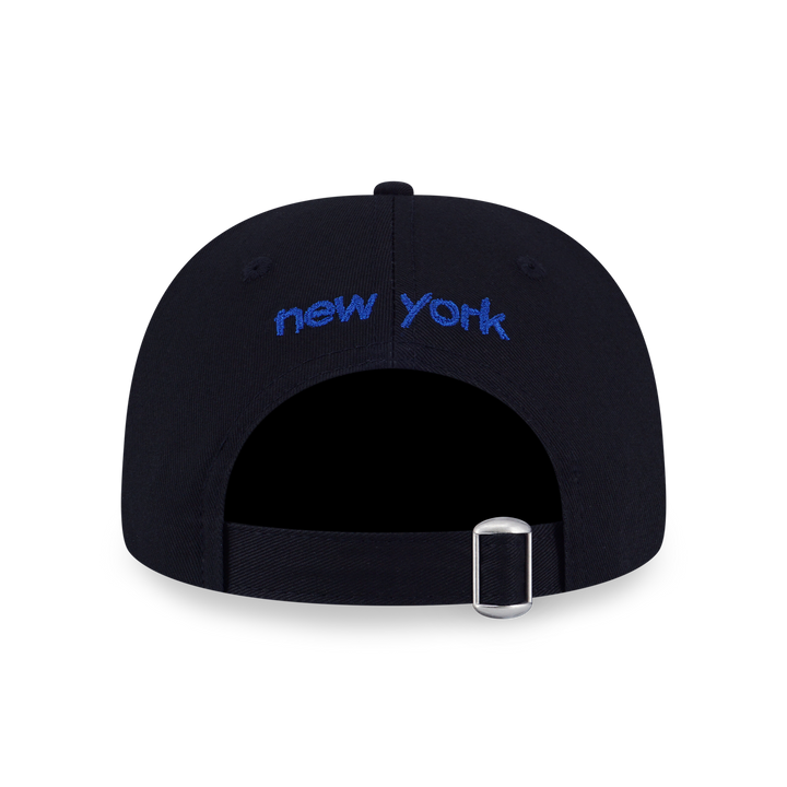 New Era หมวกรุ่น New York Knicks NBA Doodles Black 9FORTY A-Frame Strapback Cap