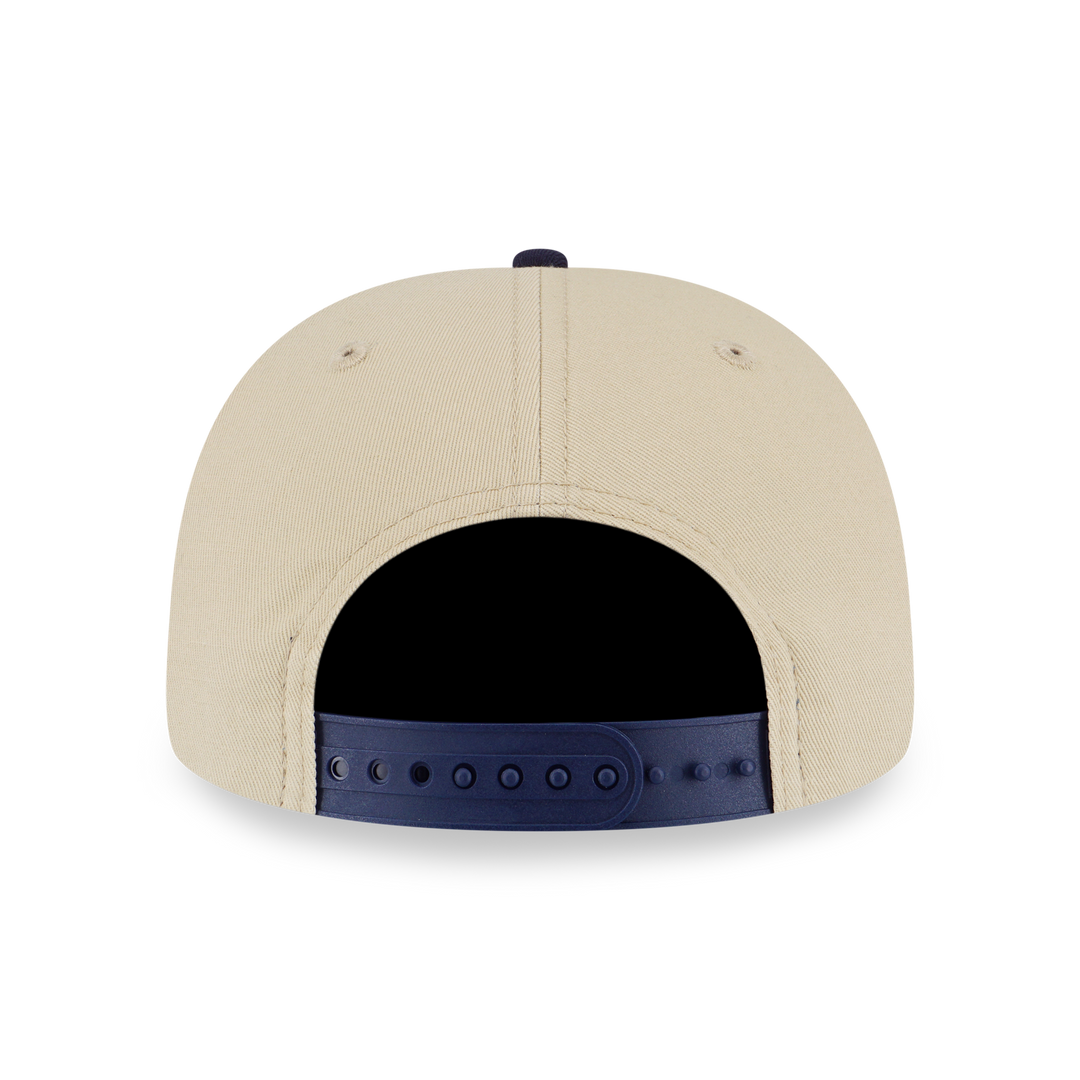 New Era หมวกรุ่น New York Yankees City Side Patch 2-Tone Navy Visor Vegas Gold 9FORTY A-Frame Cap