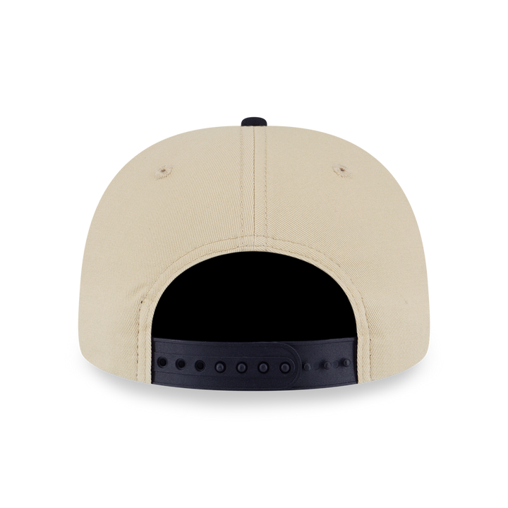 New Era หมวกรุ่น Chicago Bulls City Side Patch 2-Tone Black Visor Vegas Gold 9FORTY A-Frame Cap