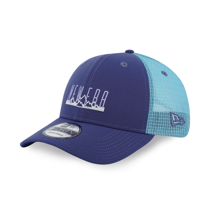 New Era หมวกรุ่น New Era Springtime Rhythm Ink Purple 9FORTY Cap