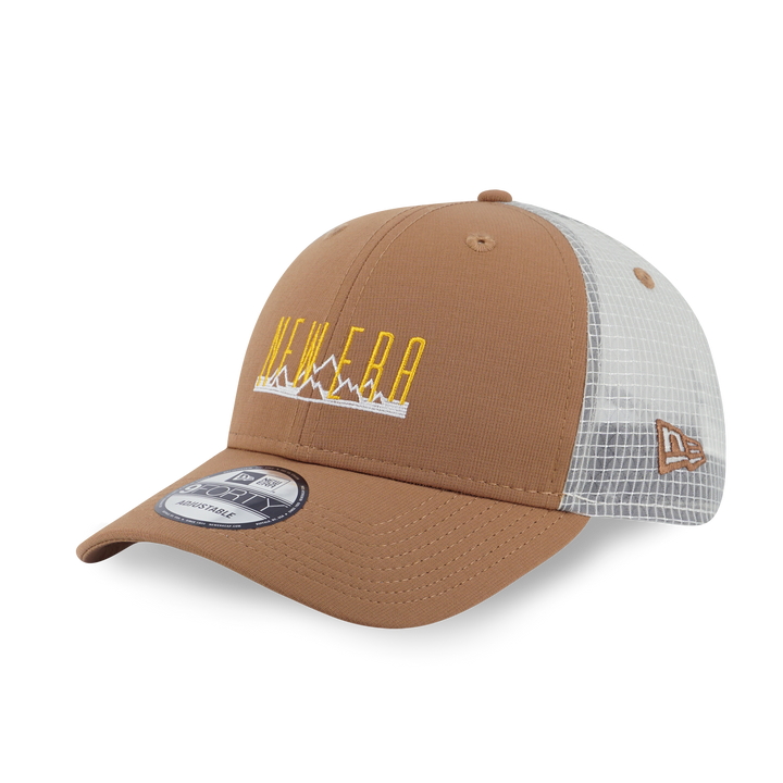 New Era หมวกรุ่น New Era Springtime Rhythm Deep Sand Brown 9FORTY Cap