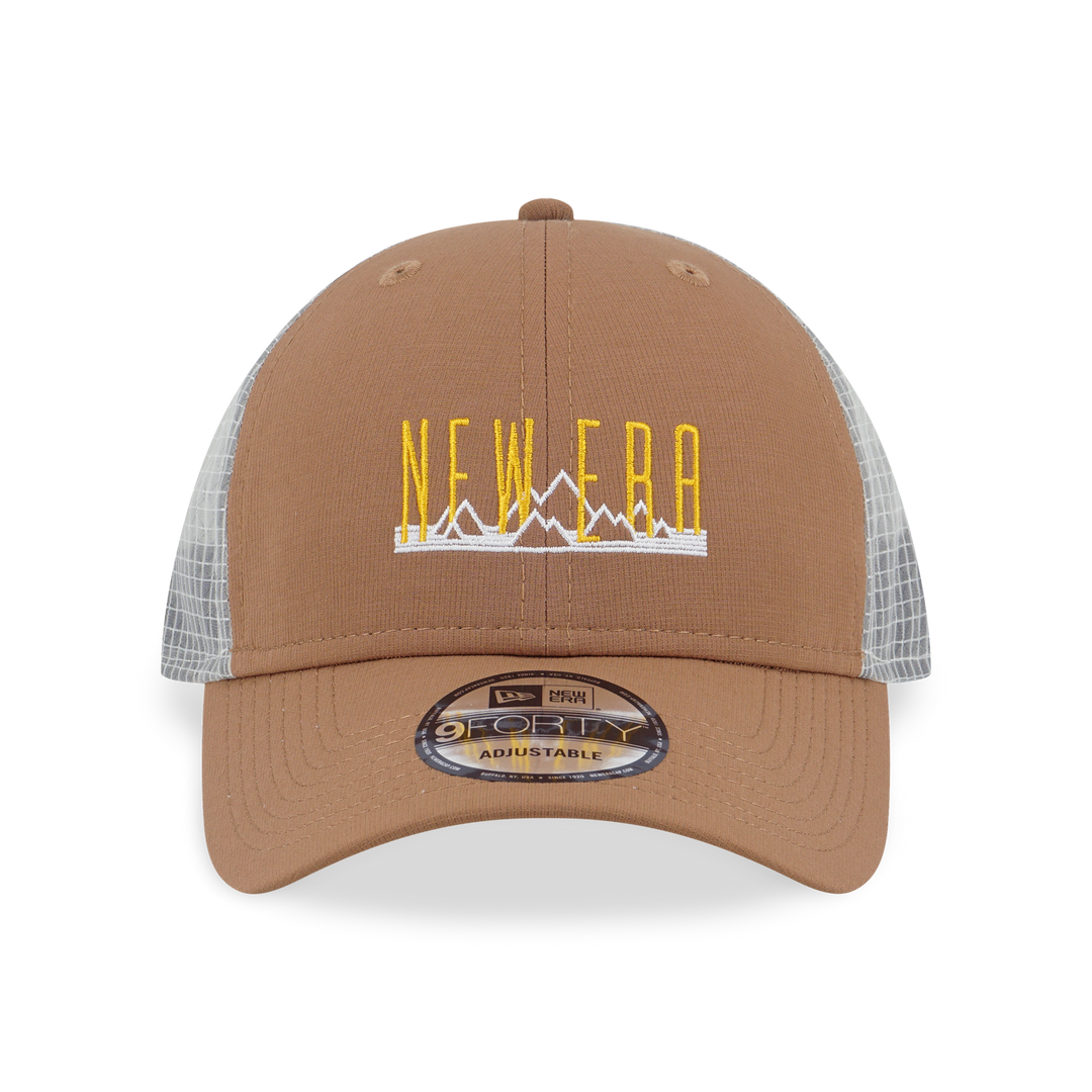 New Era หมวกรุ่น New Era Springtime Rhythm Deep Sand Brown 9FORTY Cap