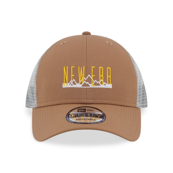 New Era หมวกรุ่น New Era Springtime Rhythm Deep Sand Brown 9FORTY Cap