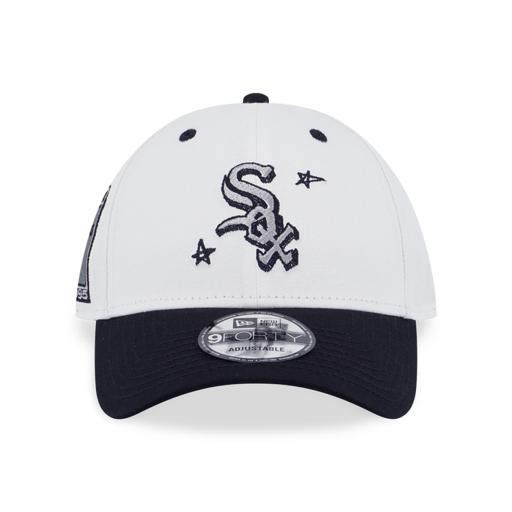 New Era หมวกรุ่น Chicago White Sox MLB Doodles 2-Tone Black Visor White 9FORTY Cap