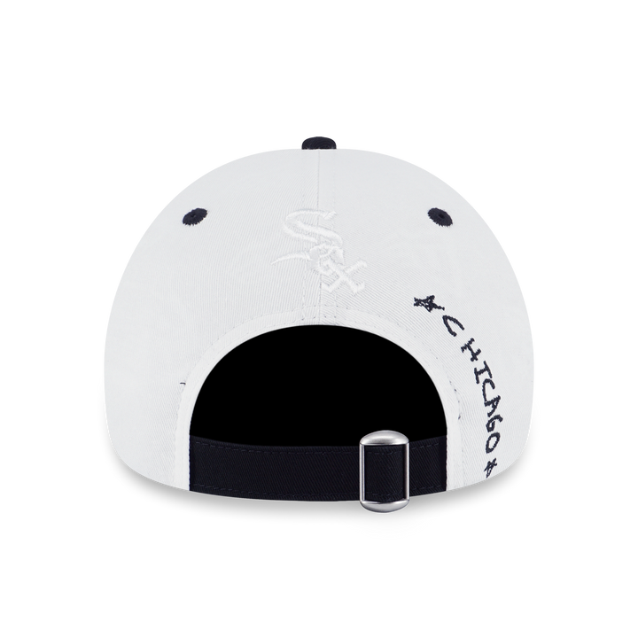 New Era หมวกรุ่น Chicago White Sox MLB Doodles 2-Tone Black Visor White 9FORTY Cap