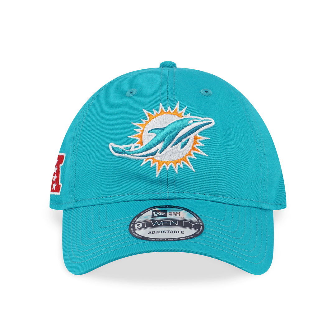 New Era หมวกรุ่น Miami Dolphins NFL Teal Breeze 9TWENTY Cap