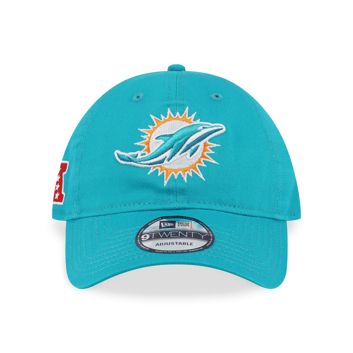 New Era หมวกรุ่น Miami Dolphins NFL Teal Breeze 9TWENTY Cap