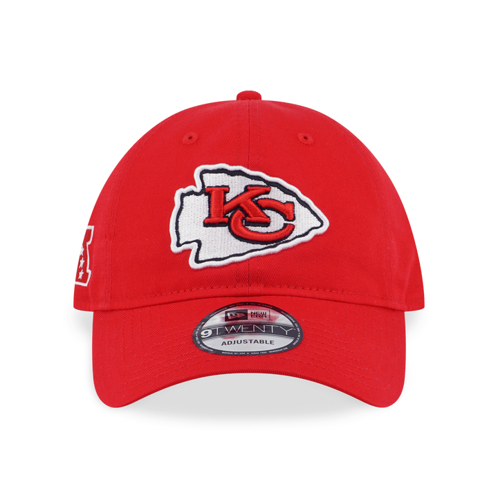 New Era หมวกรุ่น Kansas City Chiefs NFL Red 9TWENTY Cap