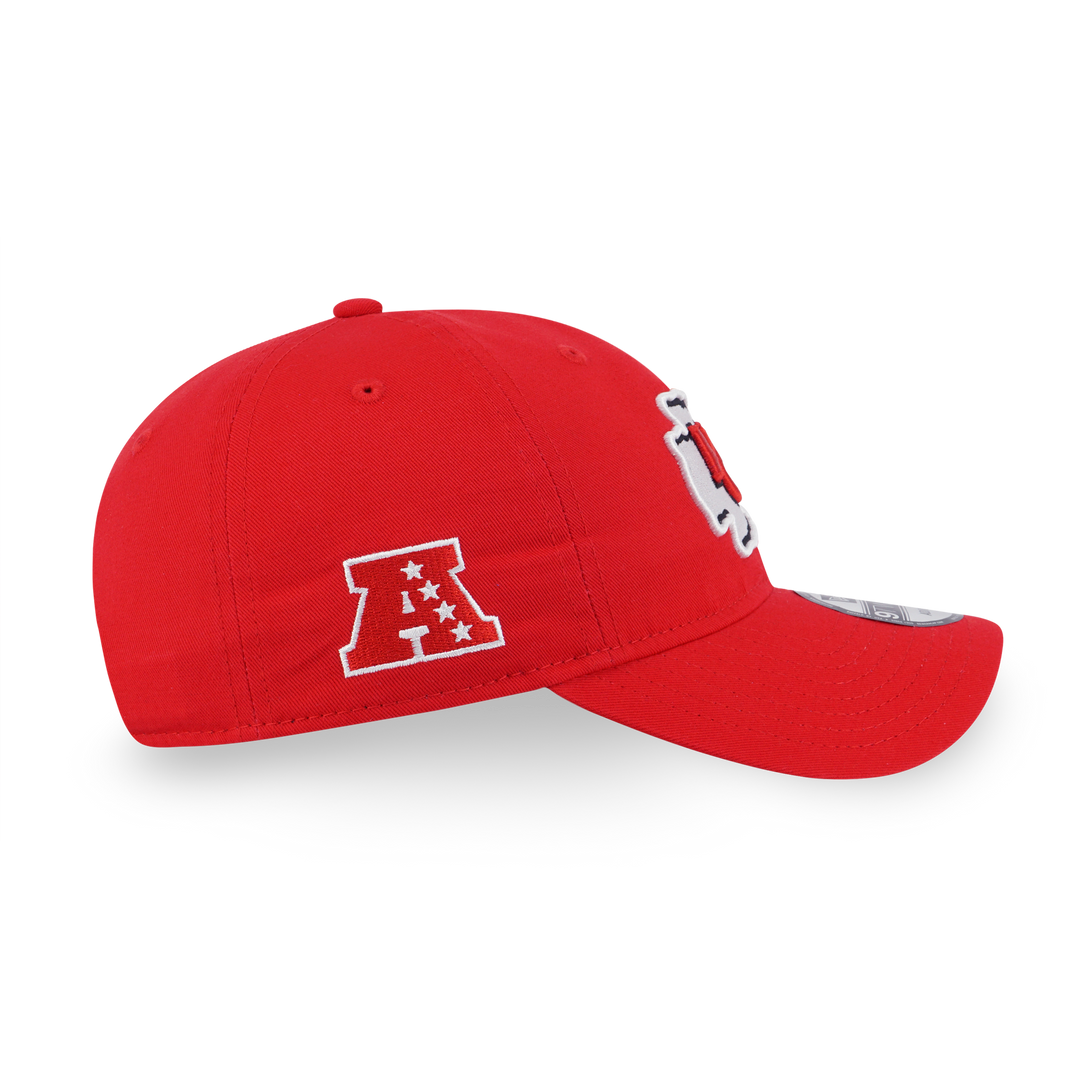 New Era หมวกรุ่น Kansas City Chiefs NFL Red 9TWENTY Cap