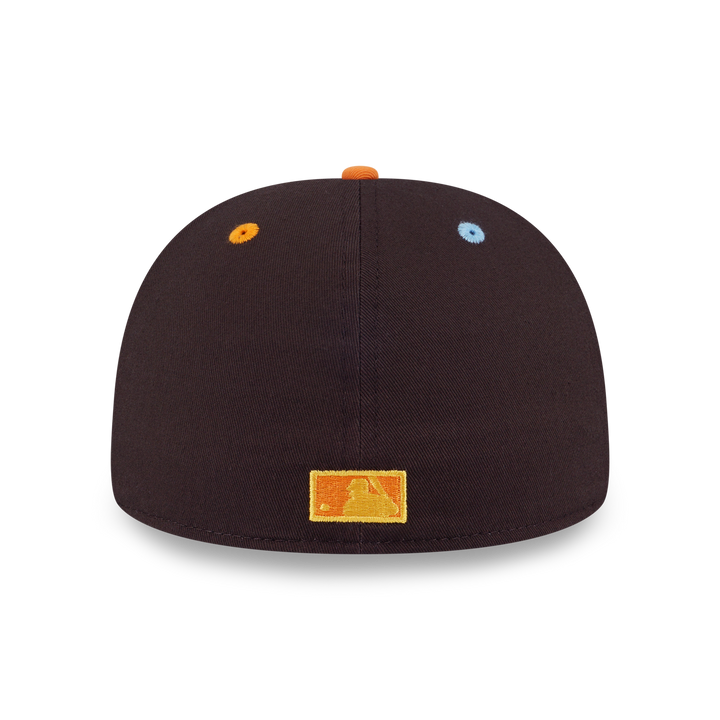 New Era หมวกรุ่น 59Fifty Pack - Smarties New York Mets 2-Tone Orange Popsicle Chocolate 59Fifty Cap