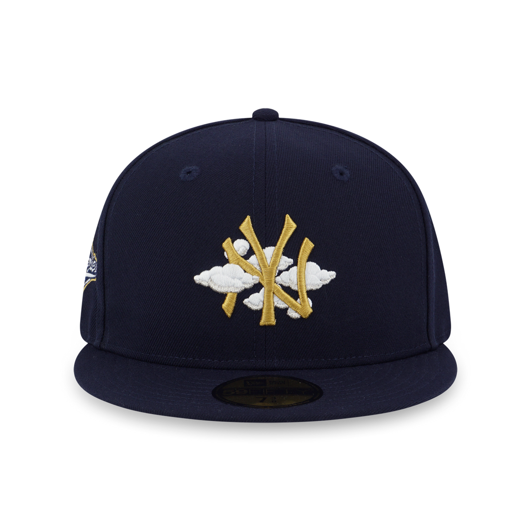New Era เสื้อยืดแขนสั้นรุ่น 59FIFTY Pack - Cloud New York Yankees Navy 59FIFTY Cap