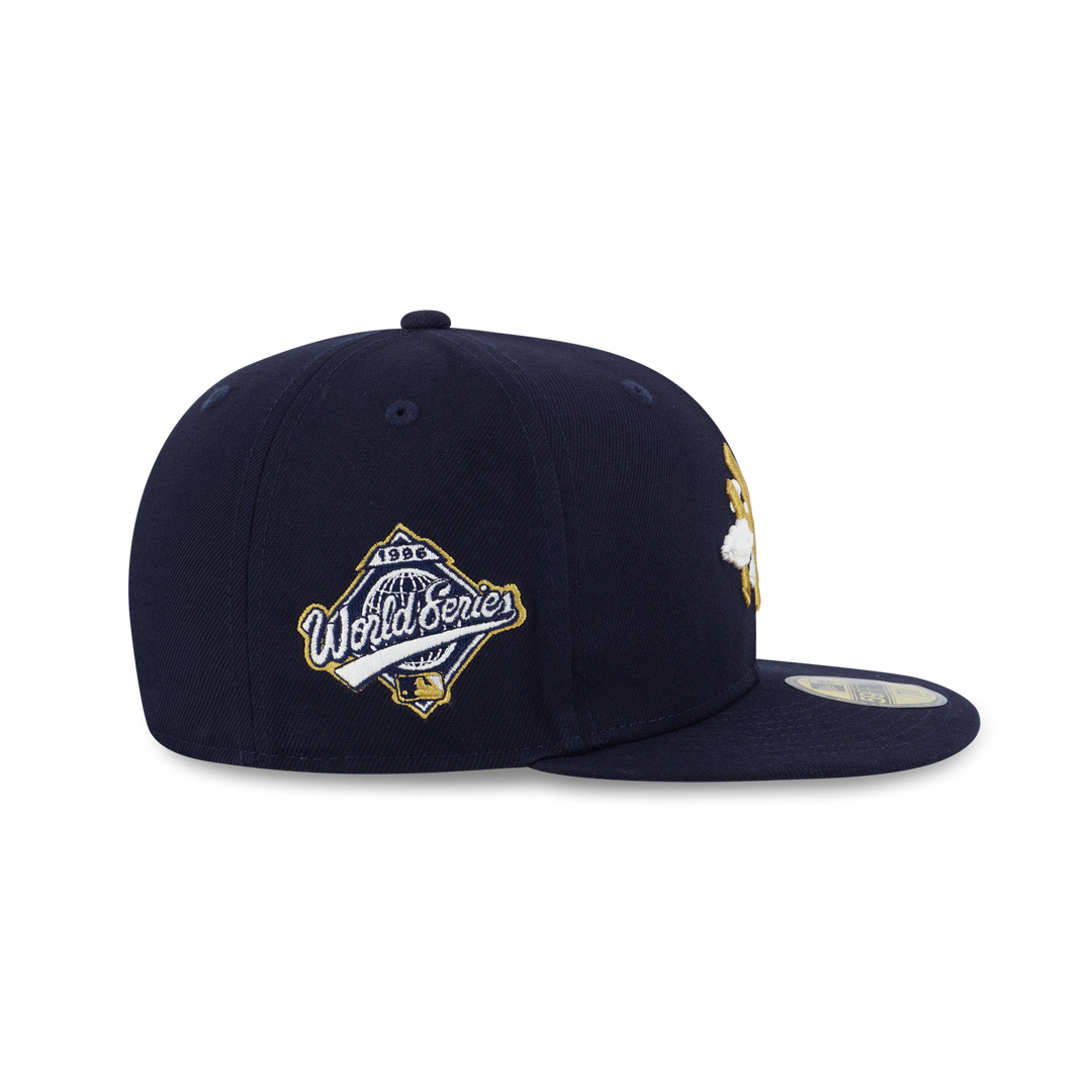 New Era เสื้อยืดแขนสั้นรุ่น 59FIFTY Pack - Cloud New York Yankees Navy 59FIFTY Cap