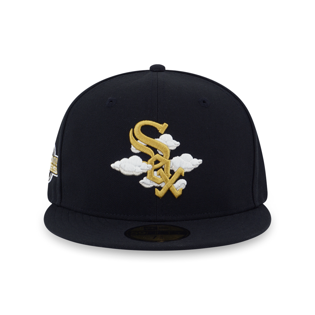 New Era หมวกรุ่น 59FIFTY Pack - Cloud Chicago White Sox Black 59FIFTY Cap