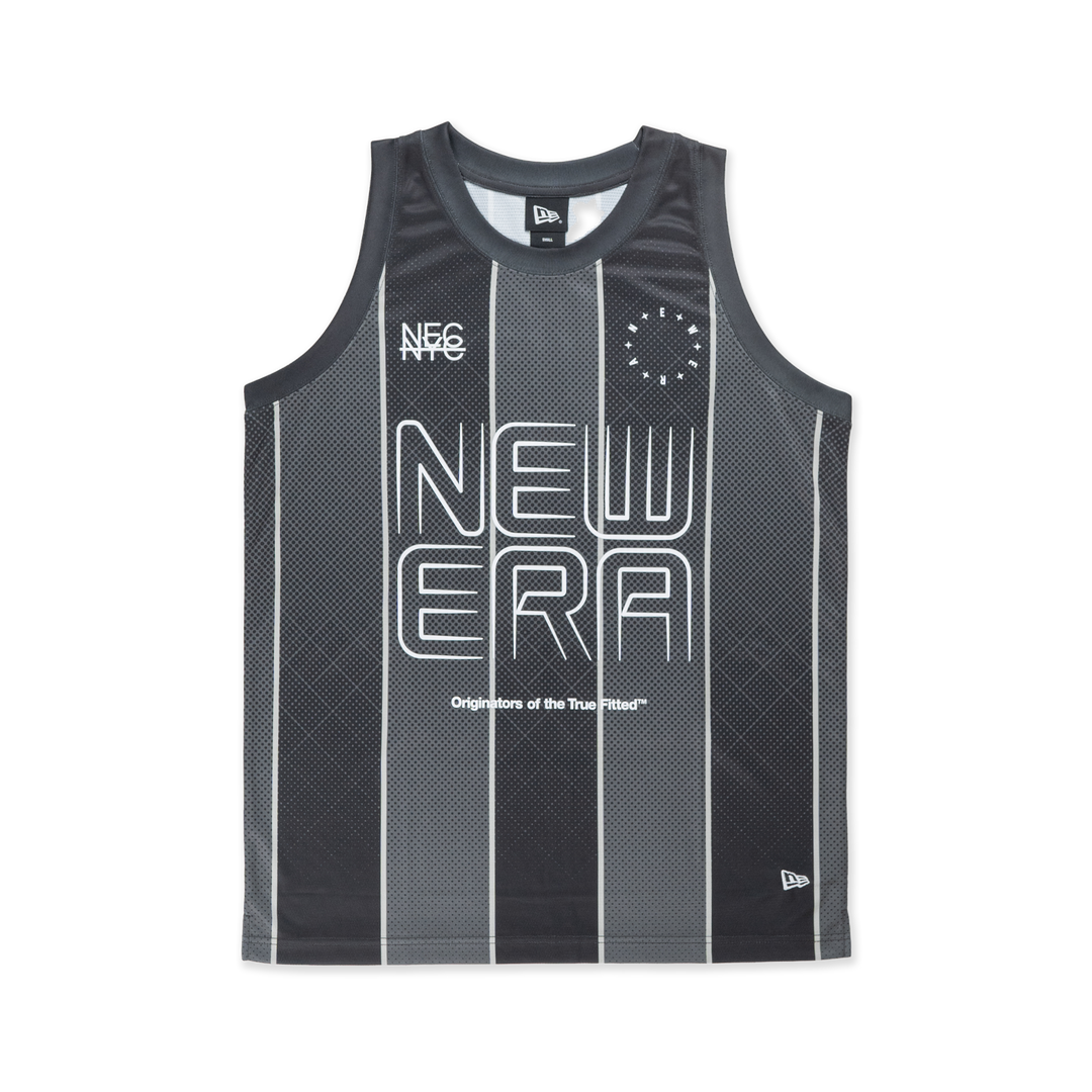 New Era เสื้อกล้ามรุ่น New Era City Sport Black Basketball Jersey