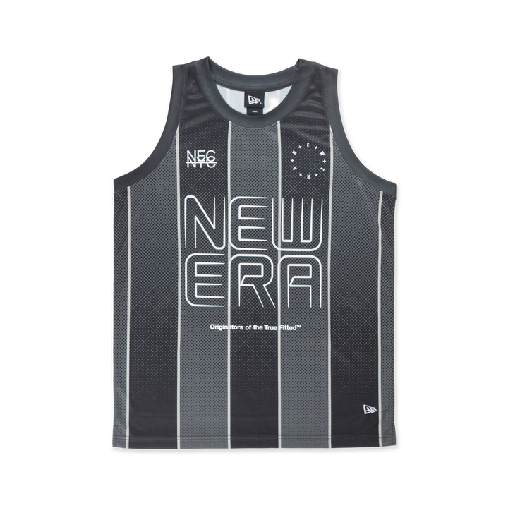 New Era เสื้อกล้ามรุ่น New Era City Sport Black Basketball Jersey