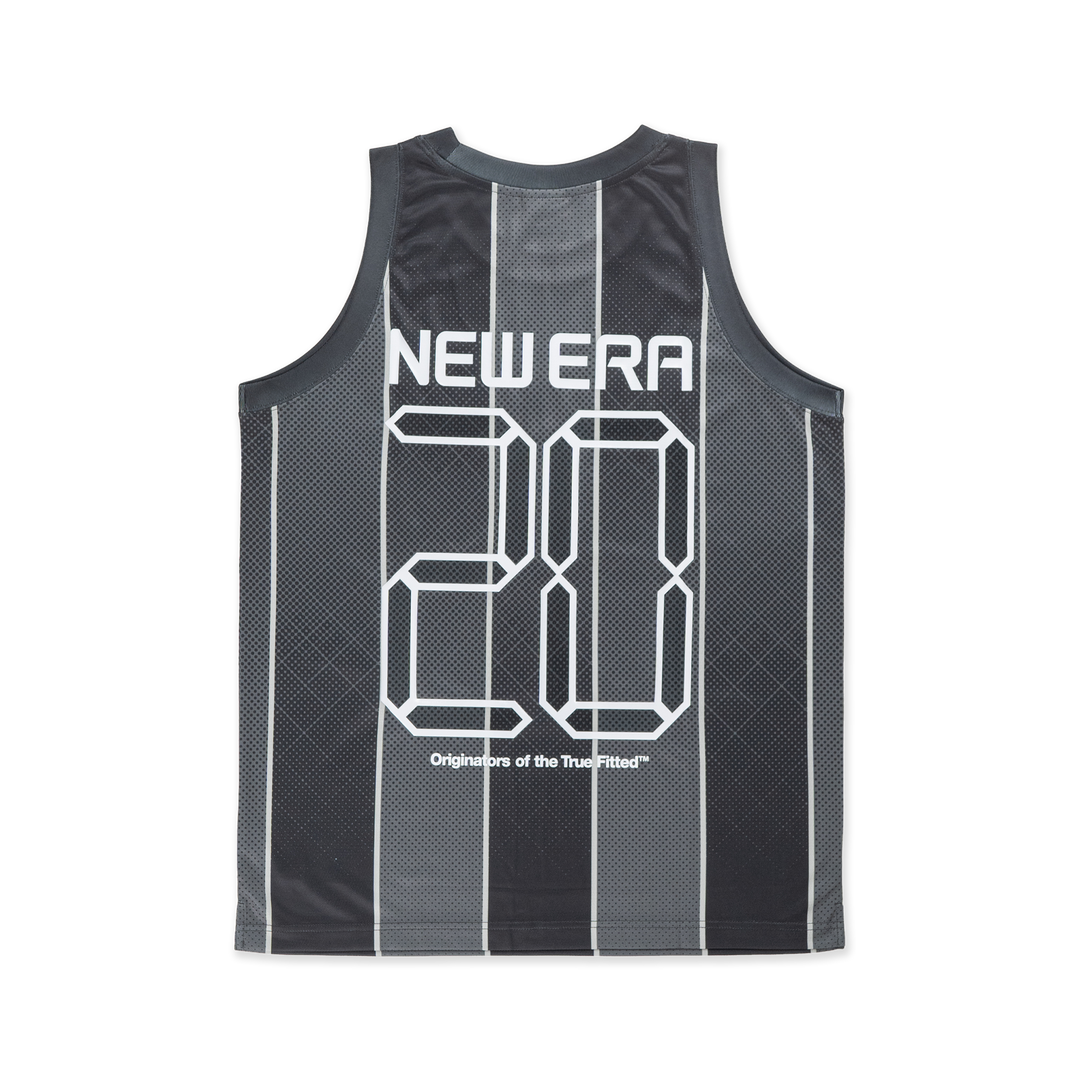 New Era เสื้อกล้ามรุ่น New Era City Sport Black Basketball Jersey